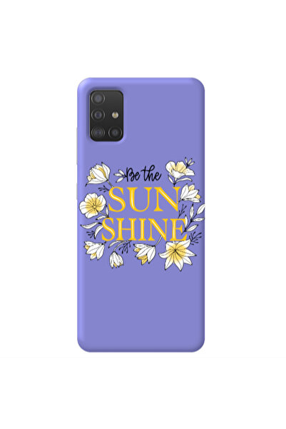 Other Samsung A71 Sun Shine Purple Colored Silicone TPU Θήκη