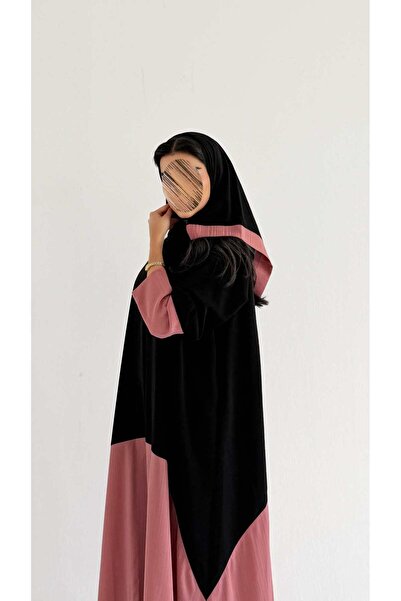 AYA Mw2172 - Exclusive Crepe Abaya with Jacquard Inserts.