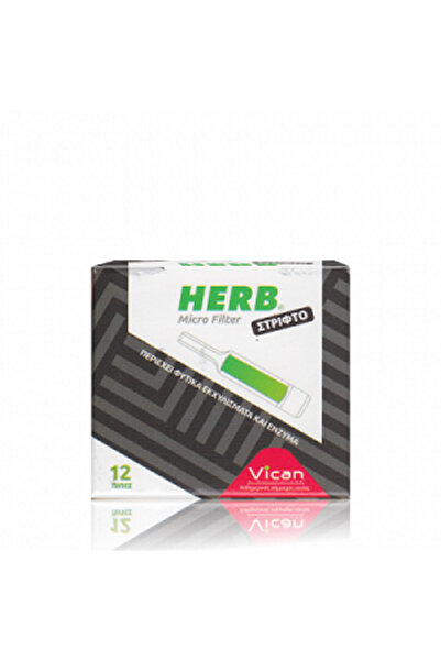 Herb | Micro Filter | Φίλτρο για Στριφτό Τσιγάρο | 12 πίπες