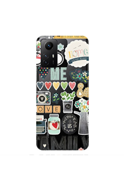 Other Xiaomi Redmi Note 12s Family love home Transparent Silicone TPU Θήκη