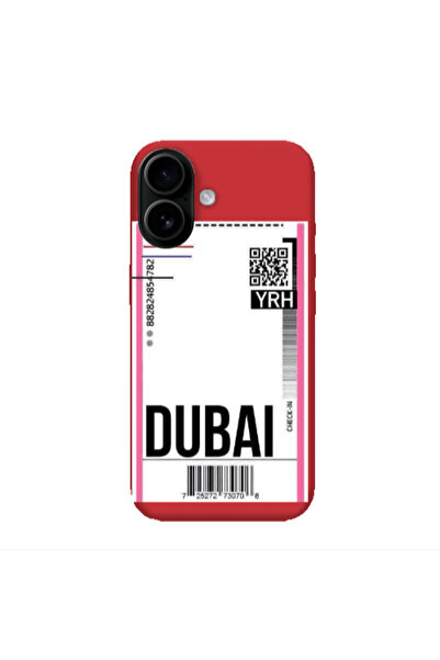 Other Apple Iphone 16 plus Dubai YRH Red Colored Silicone TPU Θήκη