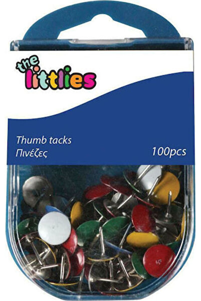 The Littlies Σετ 100 πινέζων 10mm 000646653