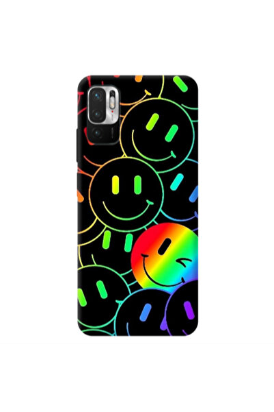 Other Xiaomi Redmi Note 10 Pro 5G Rainbow Smile Transparent Silicone TPU Θήκη