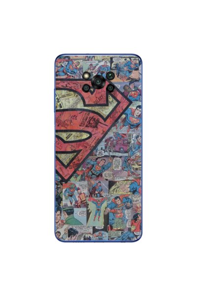 Other Xiaomi Poco X3 /X3 Pro Superman galaxy Transparent Silicone TPU Θήκη