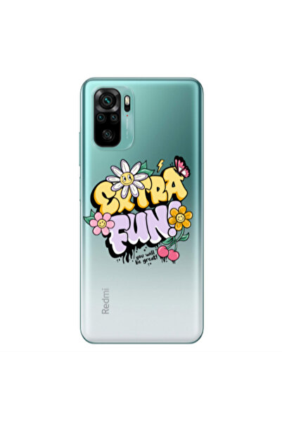 Other Xiaomi Redmi Note 10S Extra Fun Transparent Silicone TPU Θήκη
