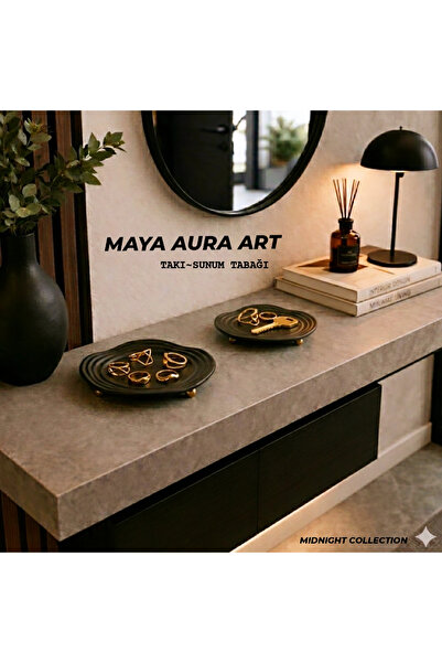 MAYA AURA ART DEKORATIF DALGALI SUNUM TABAGI