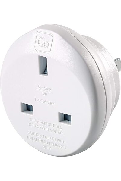 Generic 3 pack Go Travel UK to Japan & USA Compact Travel Adapter, Universal UK Plug Adapter for Japan & USA, Portable Power Plug Converter for Smartphones, Laptops & Travel Accessories