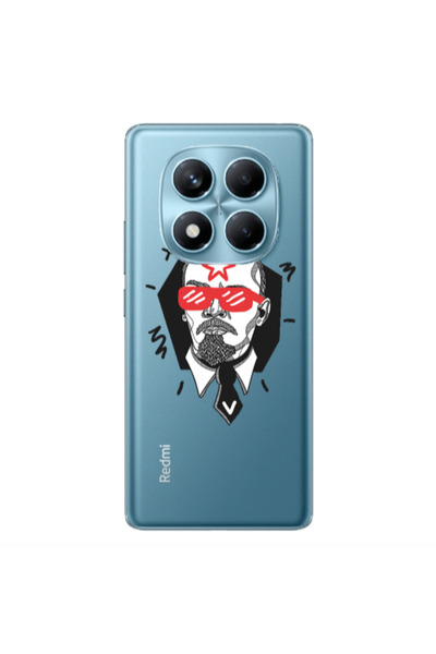 Other Xiaomi Redmi Note 14 Pro Stars and glasses Transparent Silicone TPU Θήκη