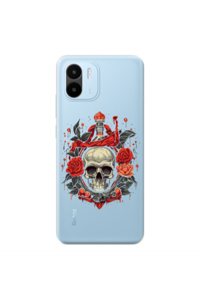 Other Xiaomi REDMI A2 Flower head Transparent Silicone TPU Θήκη