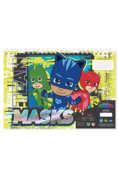 PJ Masks Μπλοκ σχεδίου Α4 30 φύλλων