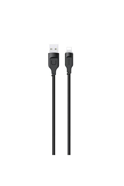 Usams US-SJ565 Cablu USB-A la Lightning 1.2m 2.4A Negru