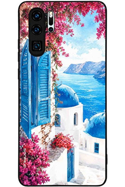 Other Σονίκ Σειρά Μούσα των Ελληνικών Νησιών Θήκη Huawei P30 Pro Σαντορίνη Αν...
