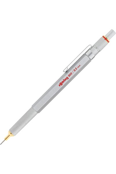 Rotring 800 Mechanical Pencil 1904449 Chrome,0.5 mm