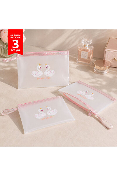 Midi Set of 3 Cosmetic Bags with 2 Prints - My Melody
