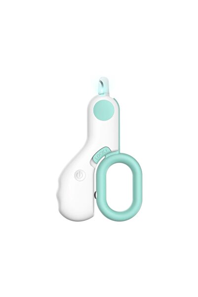 YBOSHOP Cleste unghii pentru pisici si caini mici, cu LED, lame curbate, alb-...