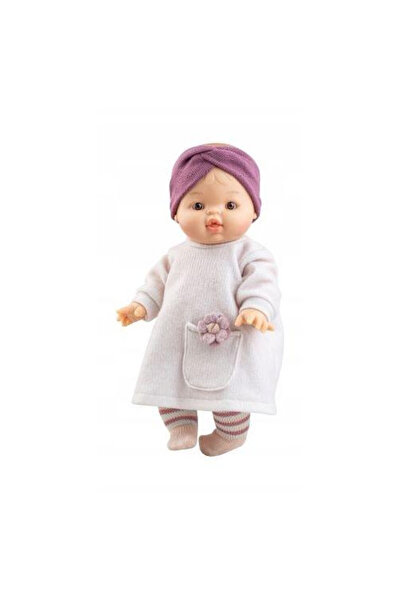 Paola Reina Papusa jucarie Gordi Briana, din vinil, bebelus 34 cm, multicolor