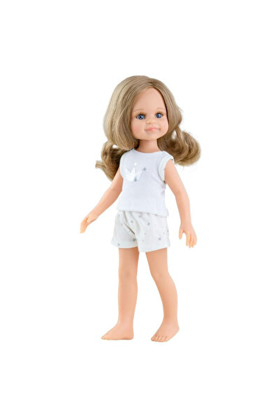 Paola Reina Papusa 32 cm, fabricata manual, din vinil de inalta calitate, Mul...