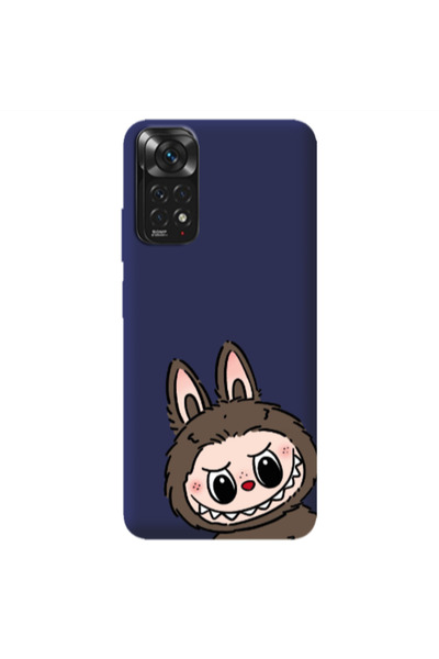Other Xiaomi Redmi Note 11 4G Labubu7 Dark blue Colored Silicone TPU Θήκη