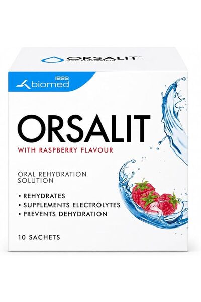 ORS ORSALIT SACHETS RASPBERRY-LEMON 10S-1403