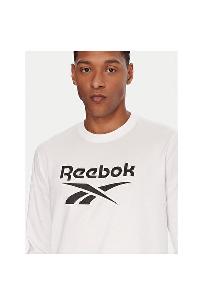 Reebok Bluză cu mânecă lungă pentru bărbați RK25138CCM Albă