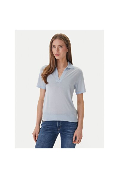 Guess Polo de damă W6GR03Z0583 Albastru