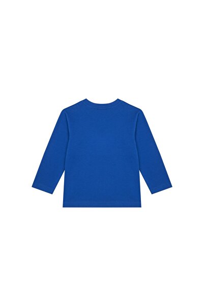 United Colors of Benetton Bluză băieți 35RYG10KE Albastru