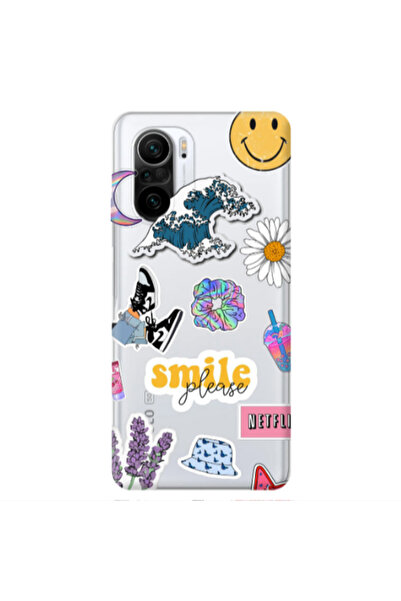 Other Xiaomi Poco F3 Smile Moon Transparent Silicone TPU Θήκη