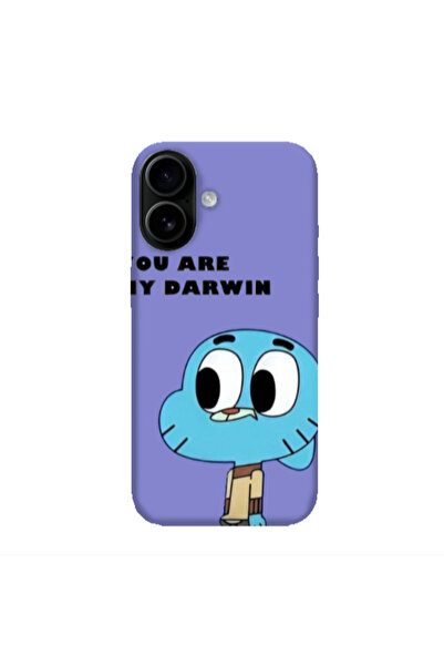 Other Apple Iphone 16 plus You are my darwin Purple Colored Silicone TPU Θήκη