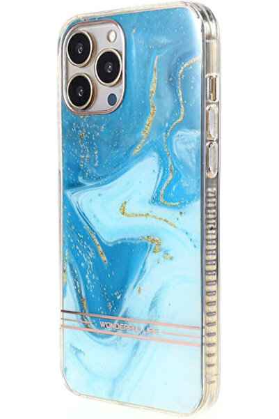 OEM Θήκη Σιλικόνης Διαφανής Θήκη Σιλικόνης iPhone 13 Pro Σχέδιο Μαρμάρου Γαλά...