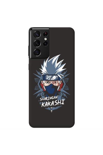 Other Samsung S21 Ultra Anime Mangoo Black Colored Silicone TPU Θήκη