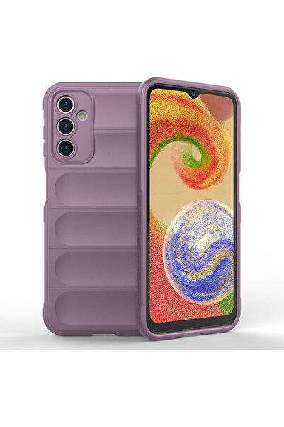 OEM Αντιχαρακτική Πίσω Θήκη Σιλικόνης Μωβ (Galaxy A14) Κωδικός: 01SAM3362