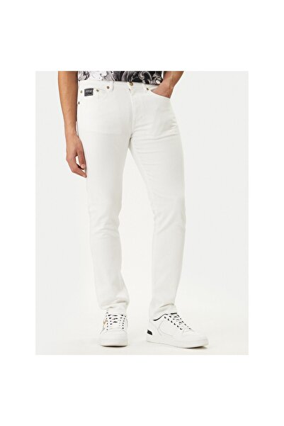 VERSACE JEANS COUTURE Blugi bărbați 80GAB5S0 CEWCA Alb