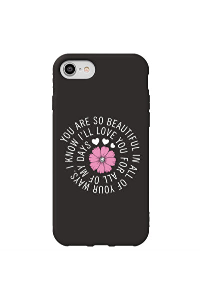 Other Apple iPhone SE 2020 Your Ways Black Colored Silicone TPU Θήκη
