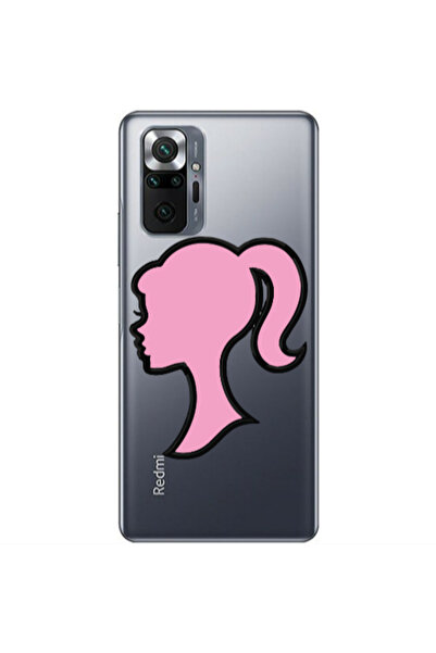 Other Xiaomi Redmi Note 10 Pro Max Line girl Transparent Silicone TPU Θήκη