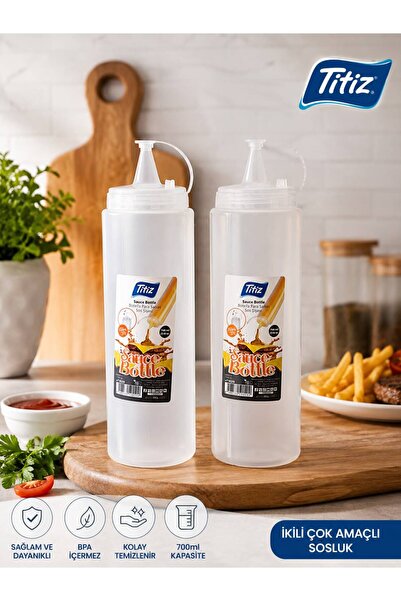 Titiz Plastik 2'li Plastik Sosluk