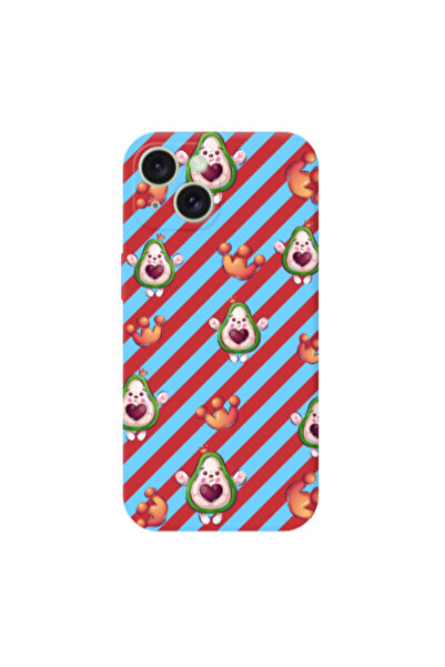 Other Apple iPhone 15 king avocado Red Colored Silicone TPU Θήκη