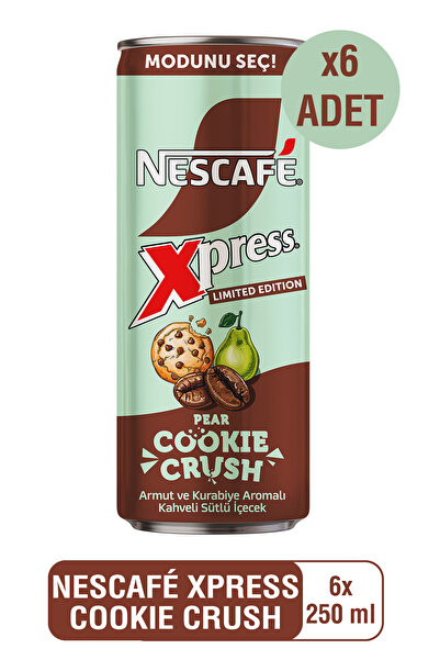 Nescafe Xpress Pear Cookie Crush 6x250 ml