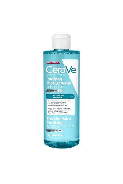 CeraVe Apă micelară purificatoare pentru ten normal și gras CeraVe, 400 ml