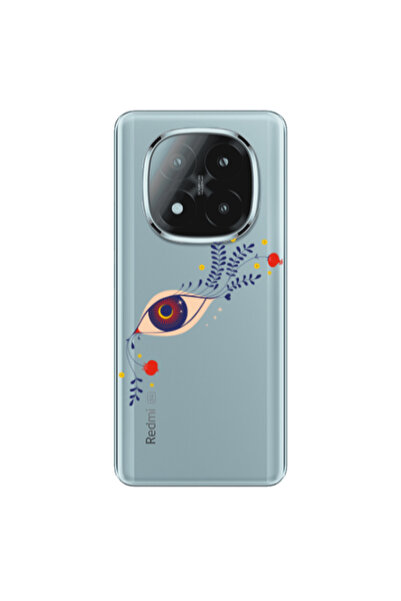Other Xiaomi Redmi Note 14 Pro + 5g Flower eye Transparent Silicone TPU Θήκη