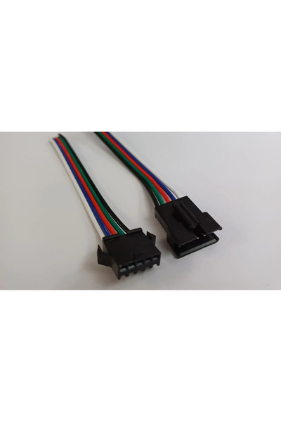 OEM Cablu cu mufa 5 Pini Tata/Mama mic negru JST SM 2B