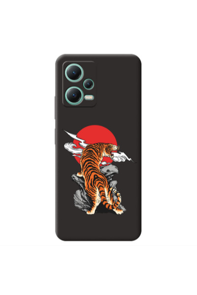Other Xiaomi Redmi Note 12 Pro 5G Angry Gorilla Black Colored Silicone TPU Θήκη
