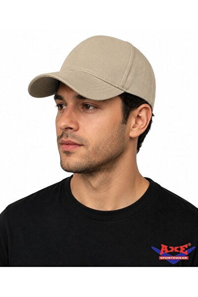 AXE SPORTSWEAR Baseball Sports Casual Basic Cap Hat with Adjustable Velcro on...