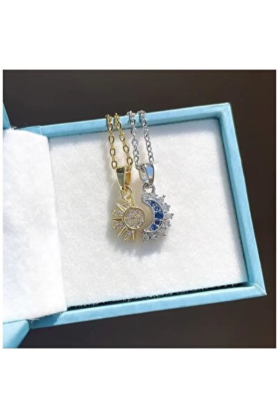Heda Jewelry Moon Sun Friendship Necklace