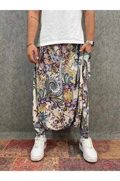 FıttingRoom Patterned Shalwar with Elastic Waist