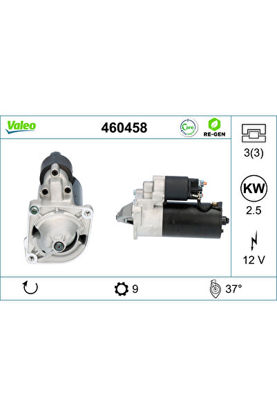 VALEO Electromotor (12v 2 5kw Remanufacturate Profesional) Citroen Jumper I J...