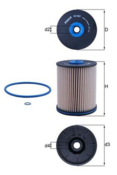 KNECHT Filtru Combustibil Opel Insignia B Insignia B Country Insignia B Grand...