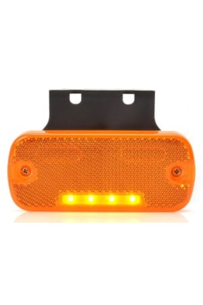 WAS Lampa Gabarit Dreapta/Stanga Portocaliu Led Lungime Cablu 500mm 12/24v (c...