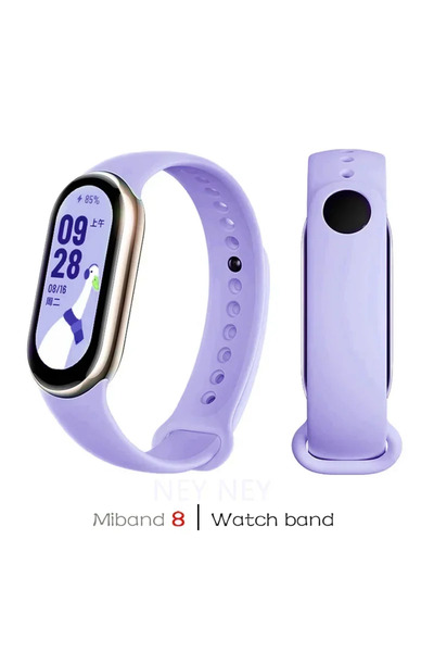 Choice59 For Mi Band 10 16 Lilac Soft Silicone Strap for Mi Band 10 Sports Sm...