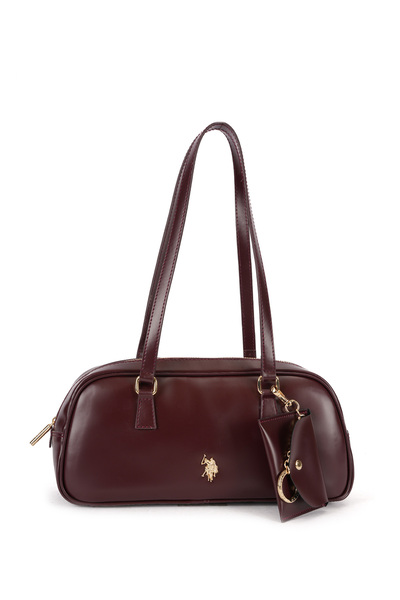 U.S. Polo Assn. Burgundy Women's Shoulder Bag Us26606