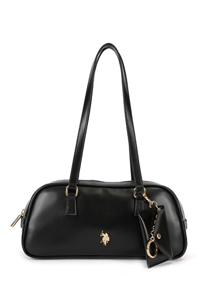 U.S. Polo Assn. Black Women's Shoulder Bag Us26606